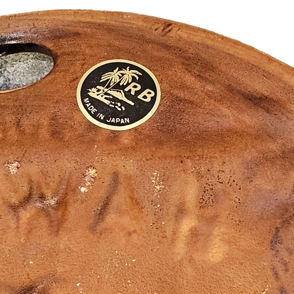 Vintage "Aloha from Hawaii" Decorative 8.5in Wall Plaque - Picture 6 of 6